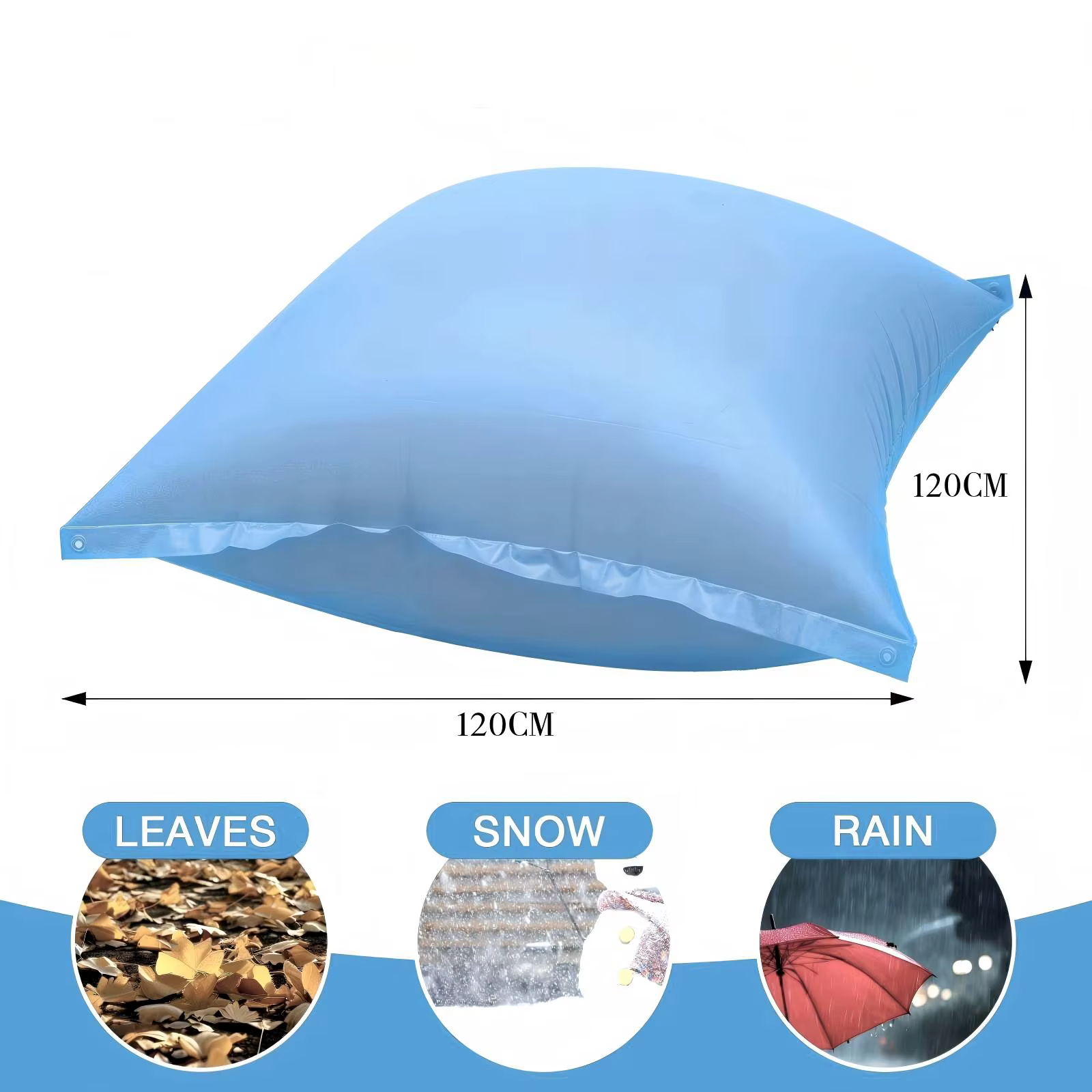 Kit de coussin d'air multifonctionnel pour piscine d'hiver