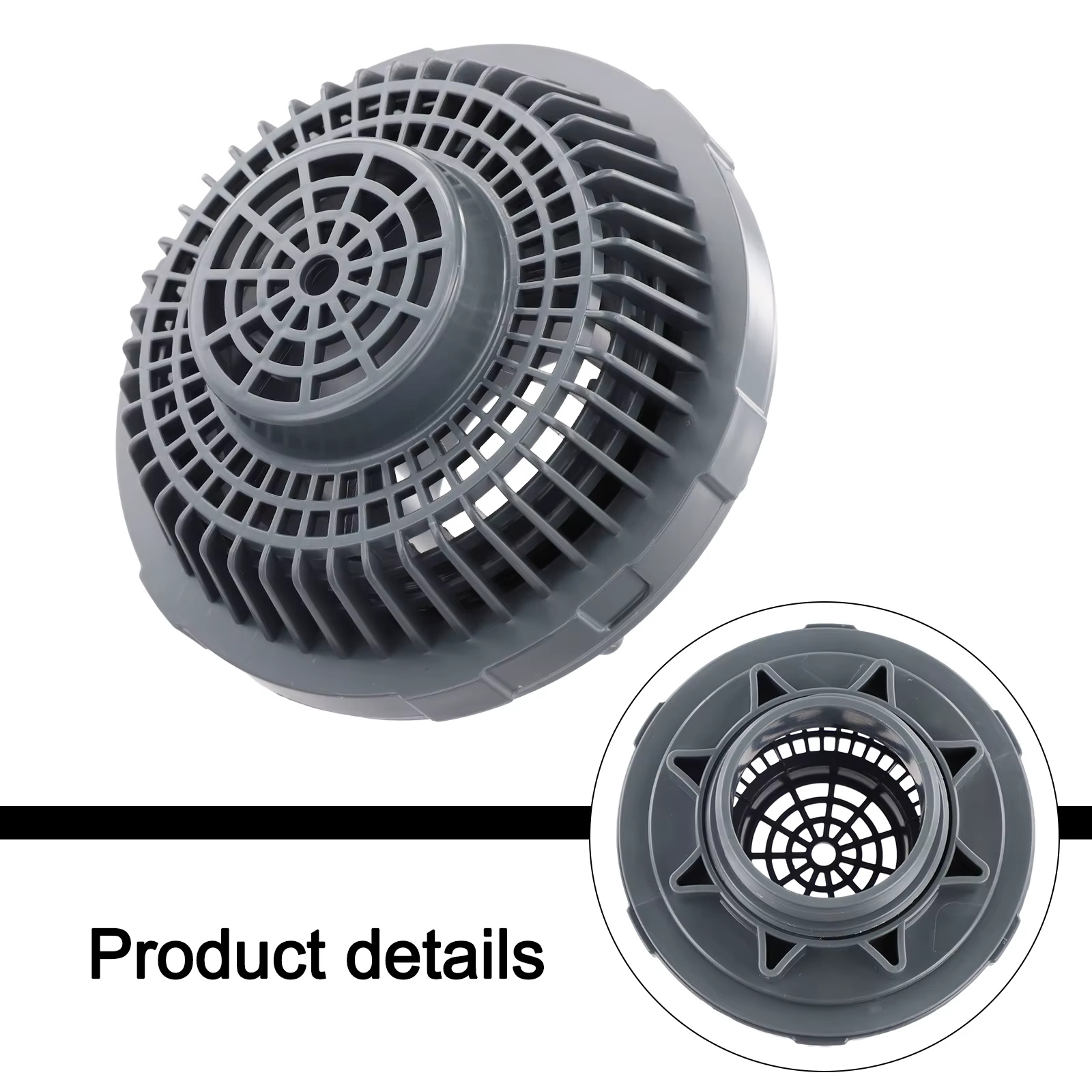 Filtre de sortie haute Performance pour piscines de 38mm
