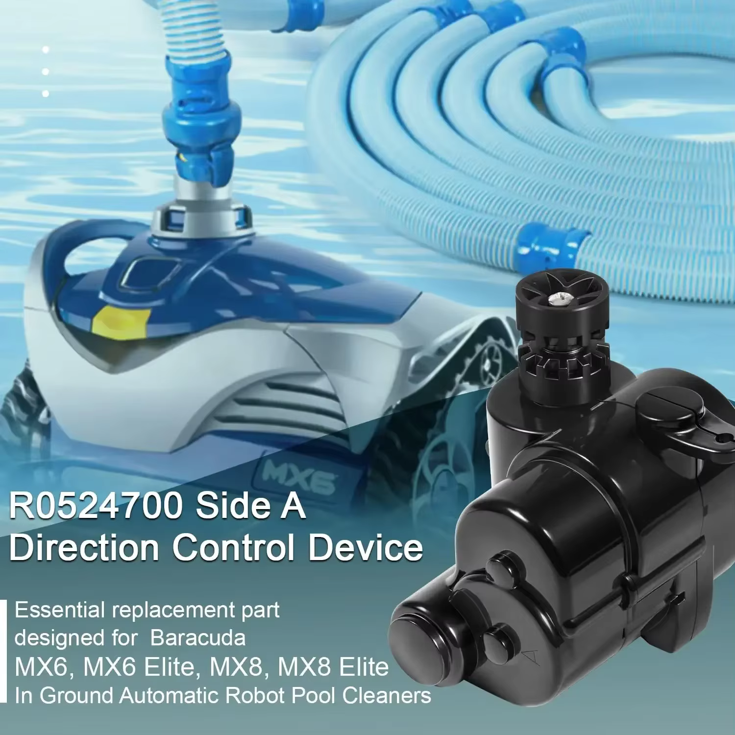 R R 0524700 Dispositif de contrôle de Direction latéral pour Zodiac Baracuda MX8 MX8 Elite