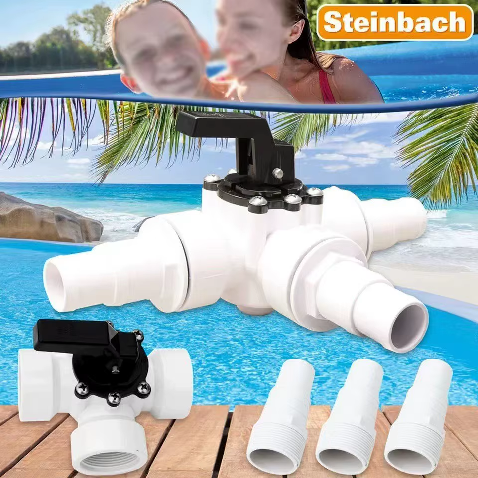 Valve à trois voies pour pompe de piscine