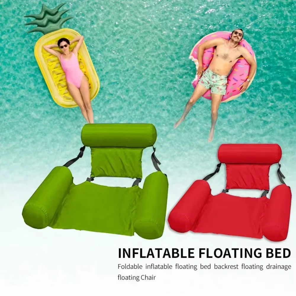 Hamac aquatique gonflable pliable