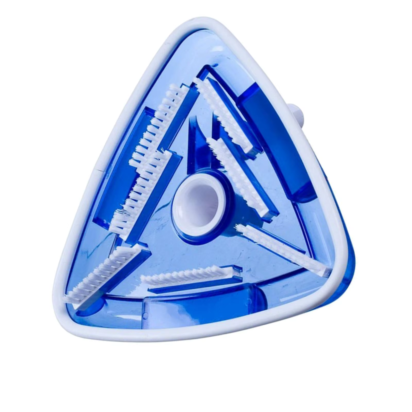 Tête d'aspirateur triangulaire transparente pour piscine SPA