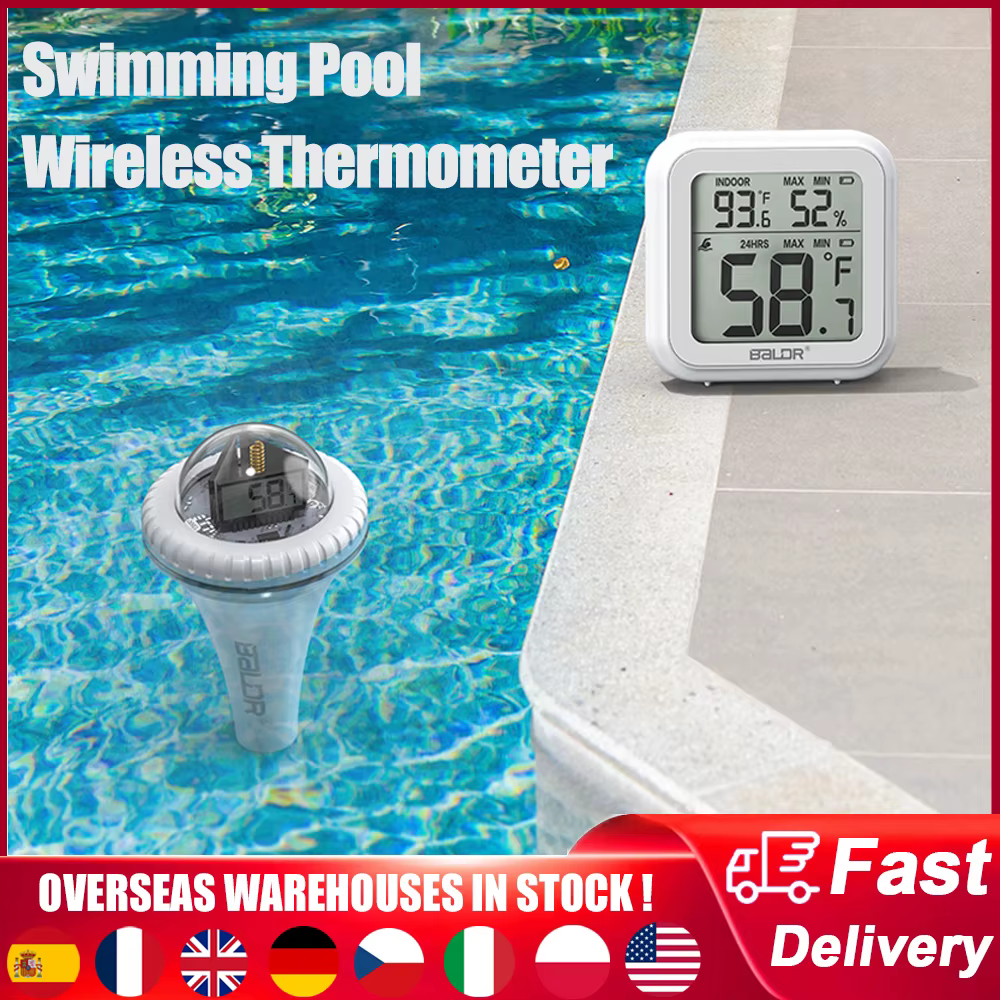 Thermomètre numérique pour piscine
