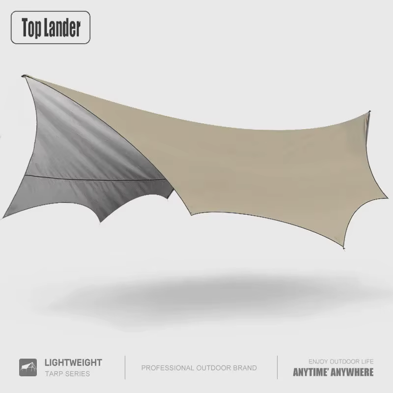 Octogone 5.1x5.1m, grande bâche imperméable
