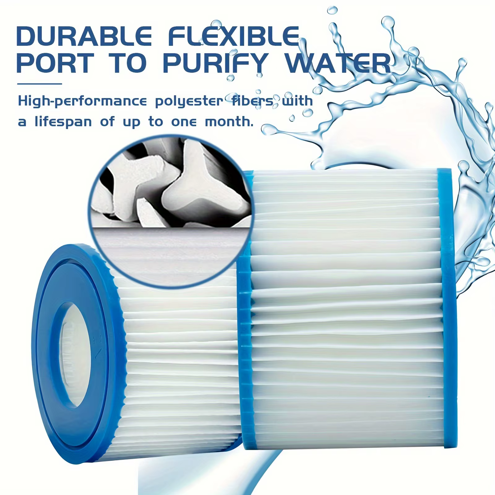 Cartouche filtrante de Type VI pour filtre de piscine de remplacement Bestway