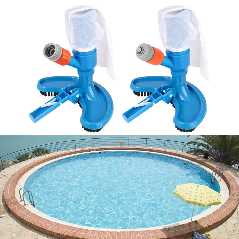 Aspirateur professionnel pour piscine avec brosse