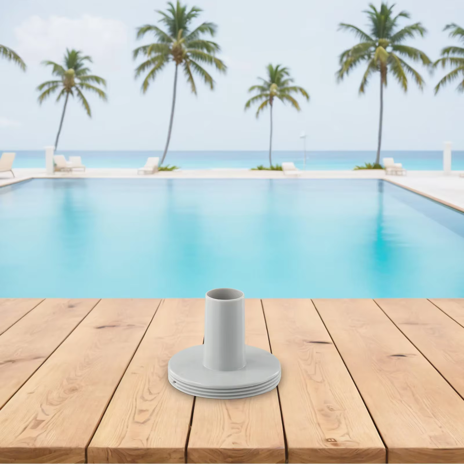 Connecteur de filtre à grille pour piscine