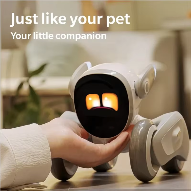 Robot vocal intelligent Loona Dogs GPT Assistant, animaux de compagnie électroniques IA, recharge automatique, multifonctionnel, robot intelligent