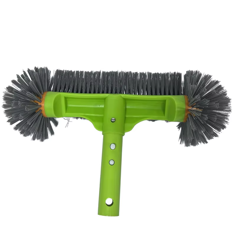 Tête de brosse pour piscine avec extrémités rondes