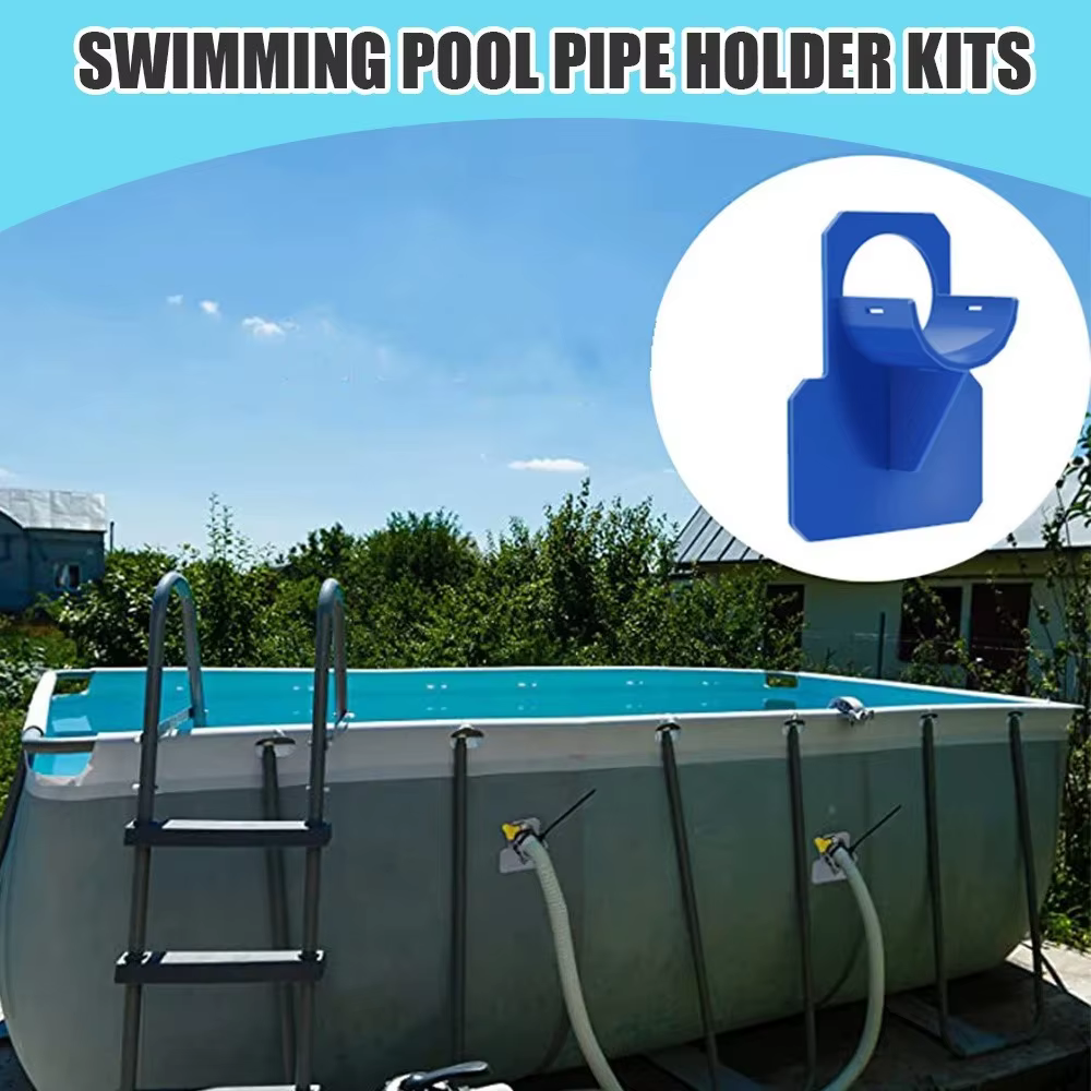 Support de tuyau de piscine hors sol à installation facile (1/3/5 pièces)