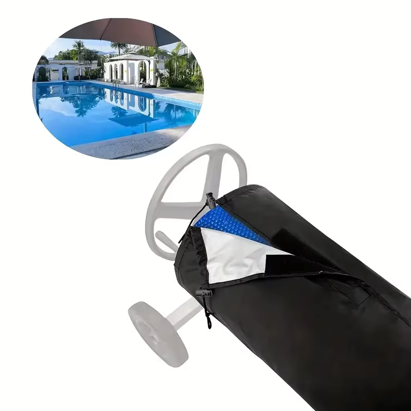 1 couverture de bobine solaire robuste pour piscines