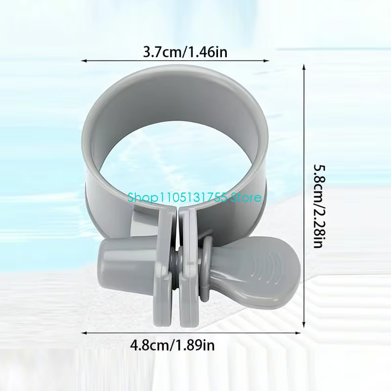 K0EF – colliers serrage réglables pour tuyau d'entretien piscine