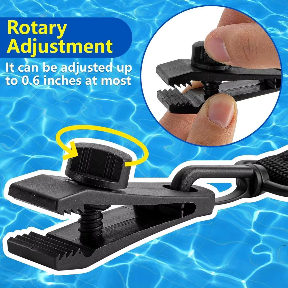 Kit de fixation de bobine de couverture solaire de piscine robuste