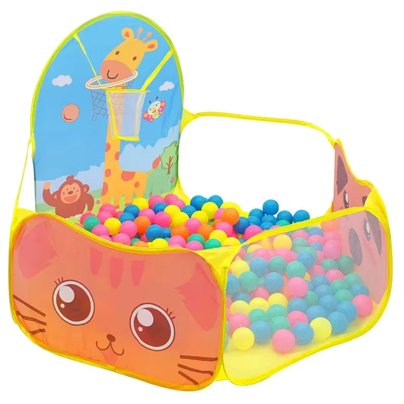 Piscine de bain extérieure portable pour enfants (120 cm) - Baignoire de jeu d'eau pour bébé
