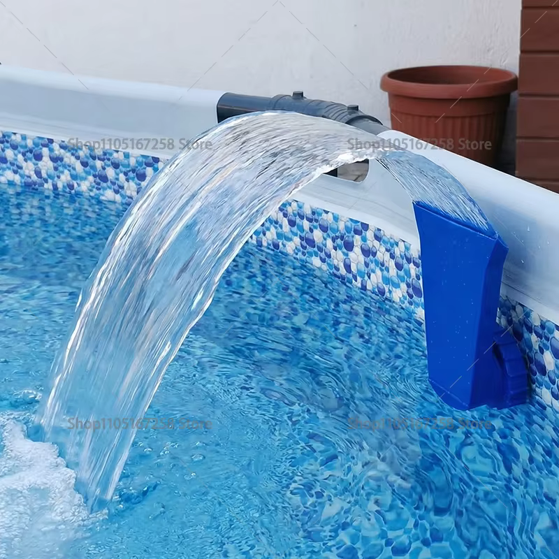 Fontaine de piscine, buse à installer directement compatible avec les piscines à structure Bestway/Intex