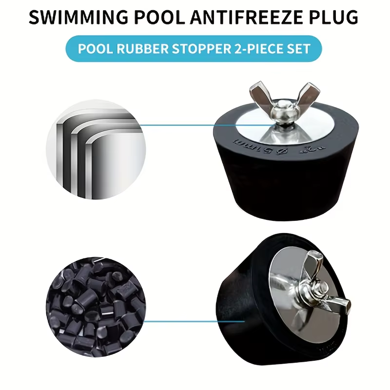 Bouchon anti-gel pour tuyau de piscine d'hiver