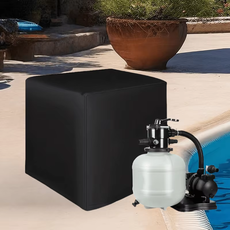 Housse de protection robuste et imperméable pour pompe de filtration de piscine hors sol Intertex