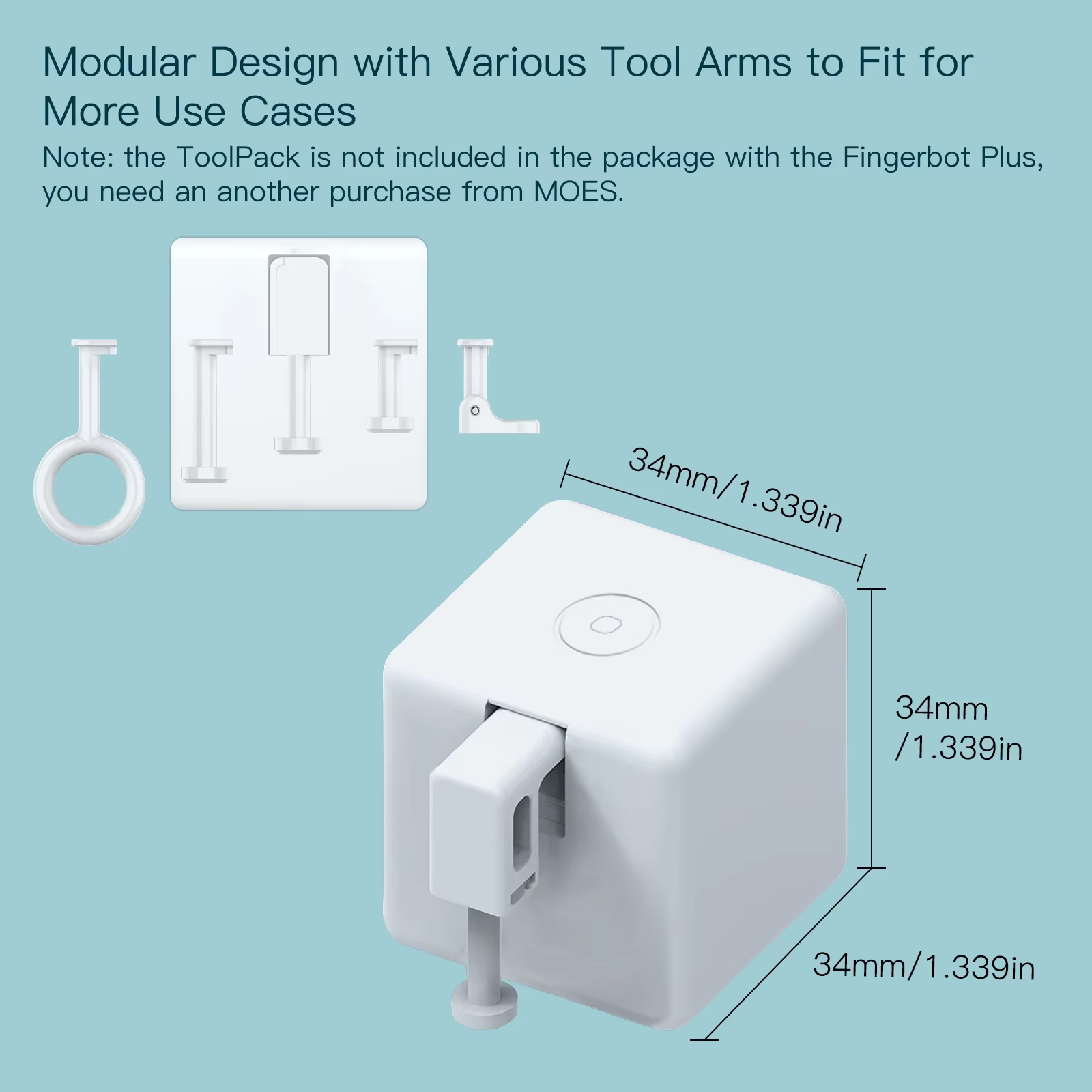 MOES Tuya Fingerbot, bouton-poussoir intelligent, nouveau robot doigt Bluetooth, application Smart Life, commutation automatique, commande vocale Alexa Google Home