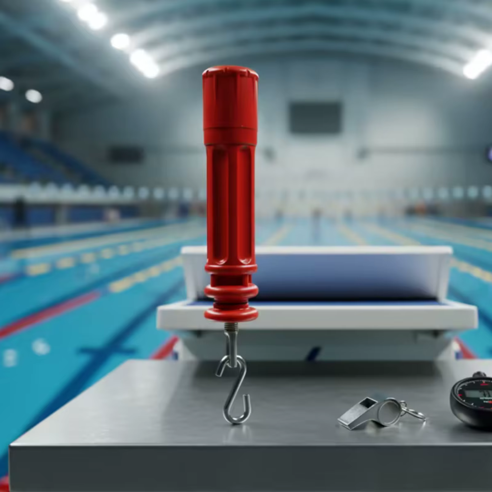 Tendeur de ligne de piscine cylindrique