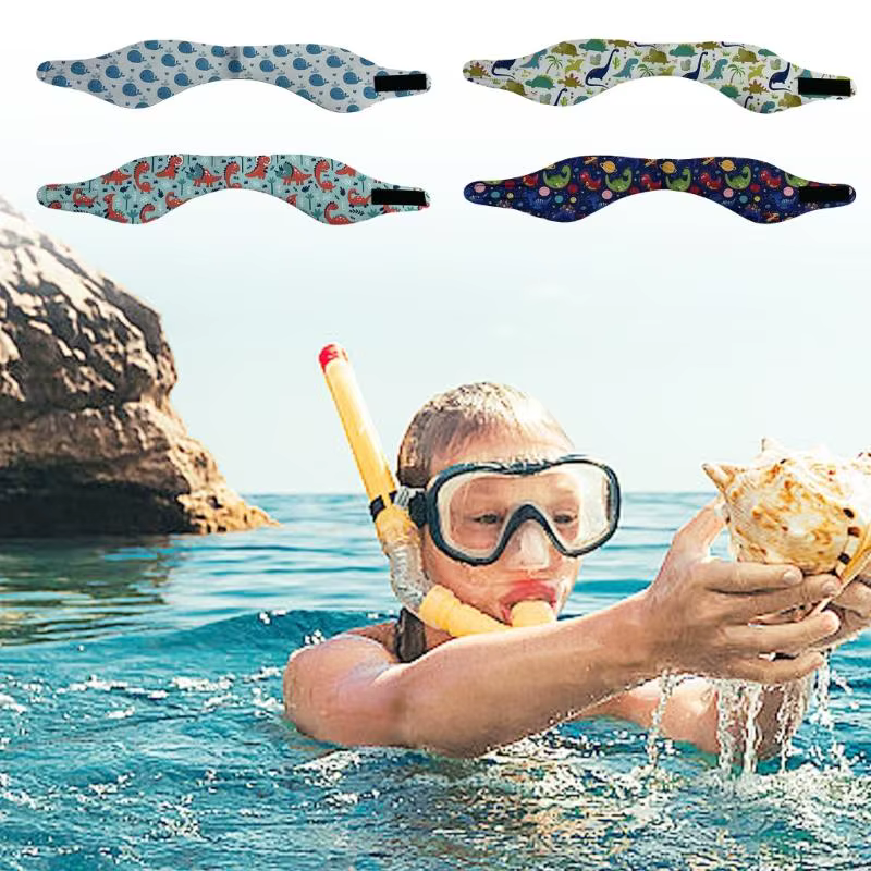 Bandeau natation protecteur pour les enfants les adultes bande l'oreille résistante à l'eau pour baignade