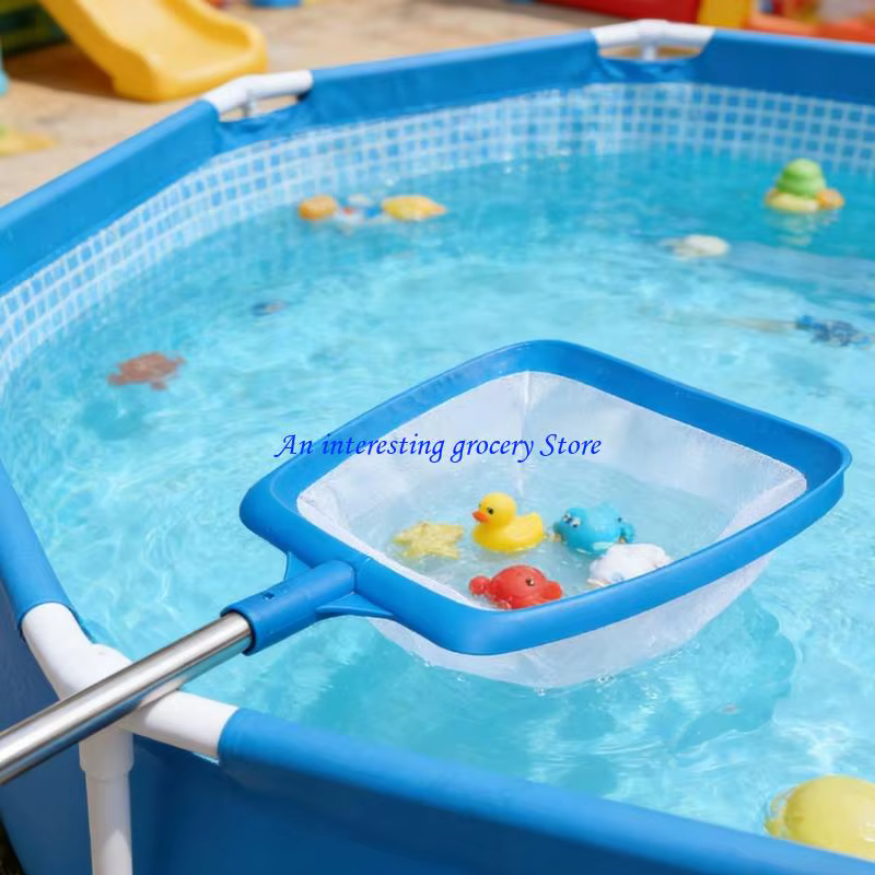 Filet piscine télescopique réglable en acier inoxydable 652D