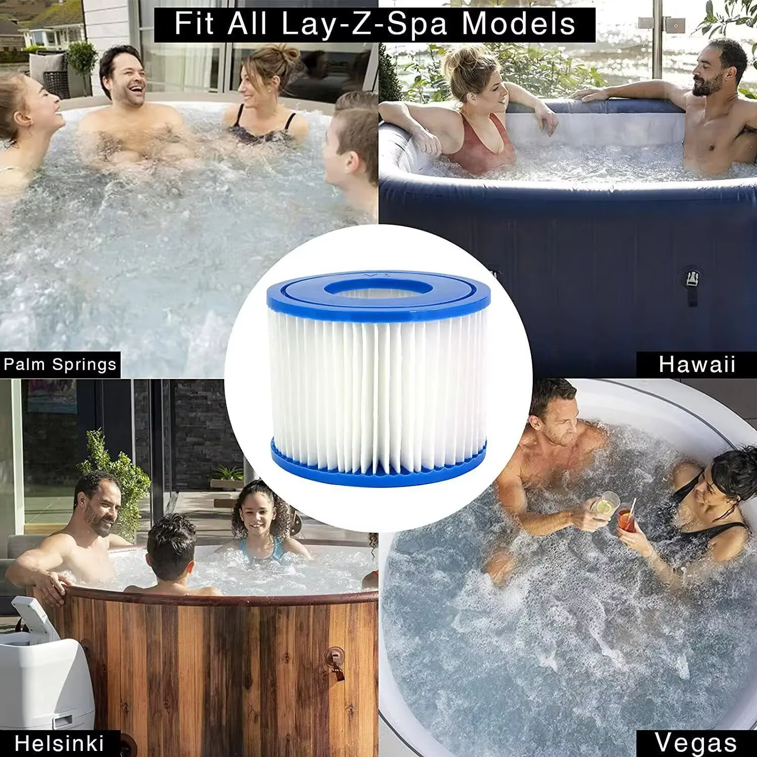 Cartouche de pompe de filtre de piscine
