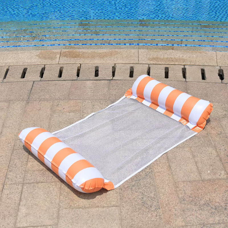 Chaise longue gonflable polyvalente pour hamac d'eau