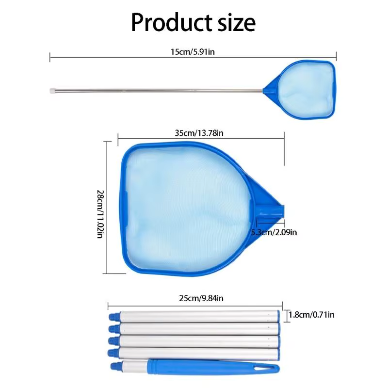 Filet d'écumage nettoyage piscine durable