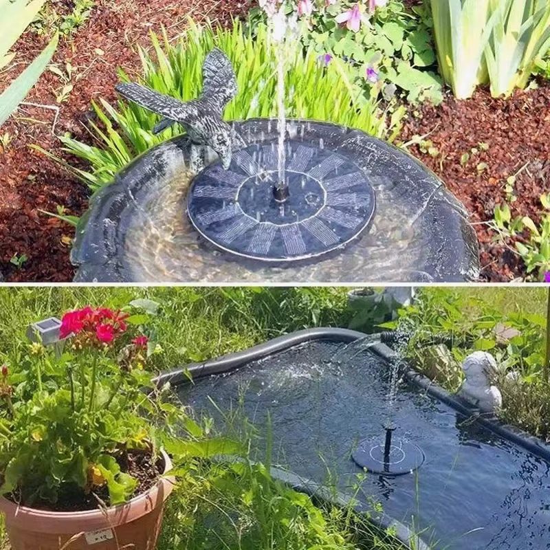 Pompe à fontaine flottante solaire de qualité supérieure