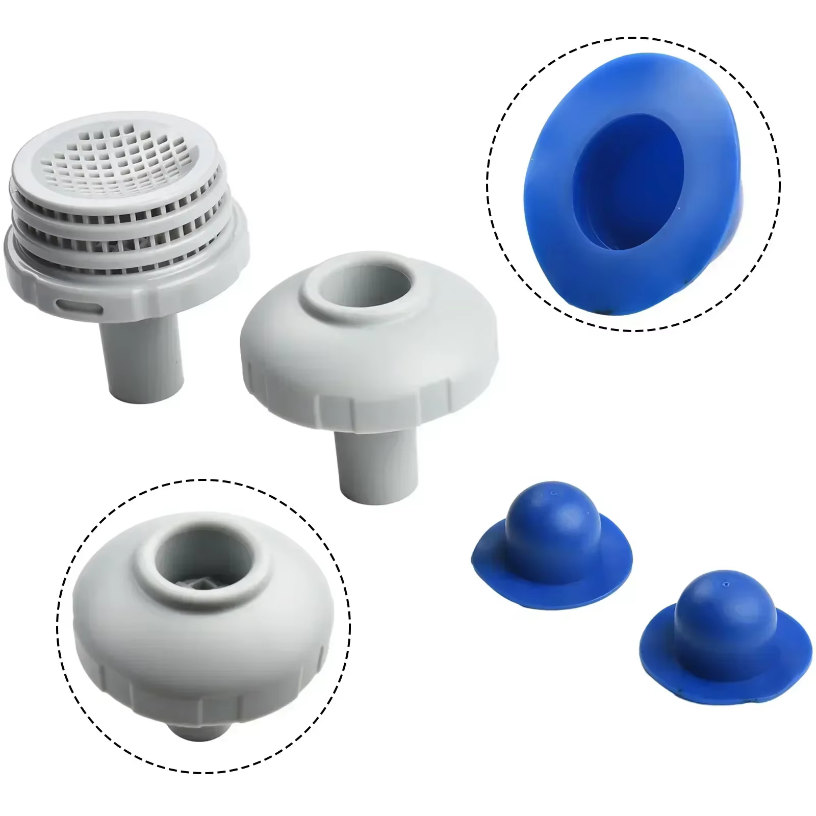 Connecteur de pulvérisation d'eau pour piscine hors sol