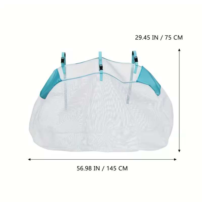 Sac filet de protection extra-large pour piscine – Sac de rangement extérieur de grande capacité