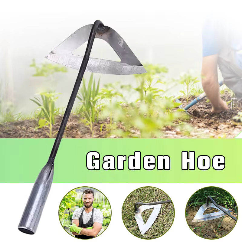 Houe creuse durcie, désherbeurs de jardin, permettant d'économiser du travail, désherbage, ameublissement, outils agricoles, râteau de plantation, outils manuels de jardin