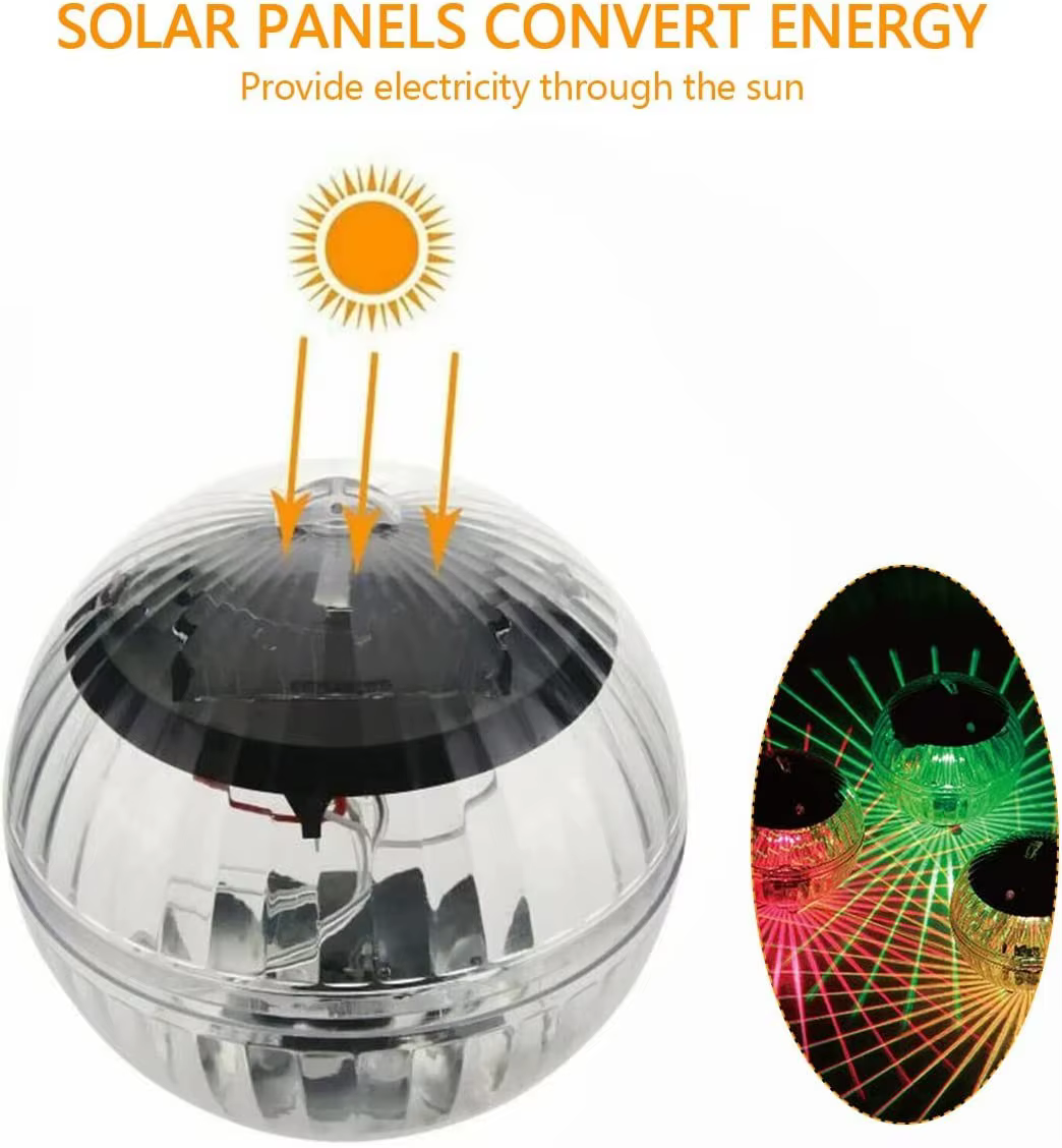 Lampe solaire flottante Led