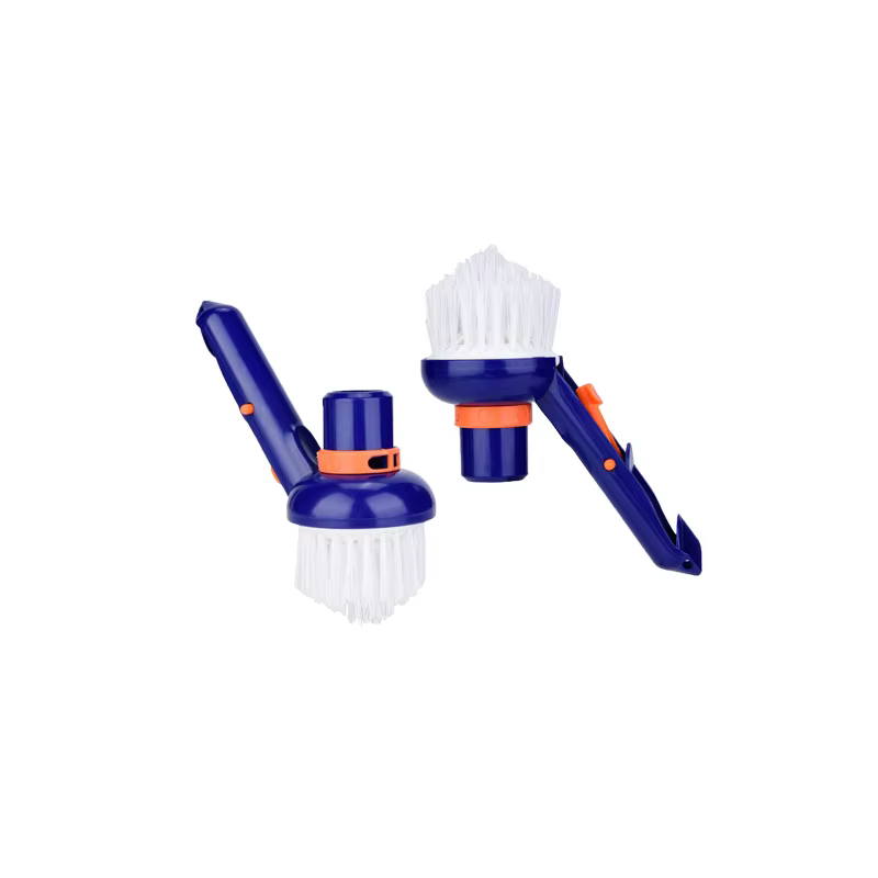 Brosse d'aspiration pour piscine avec poils en nylon pour le nettoyage des sols et des surfaces