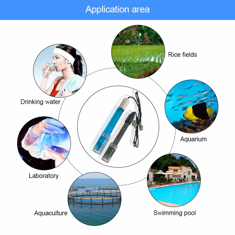 Sonde d'Électrode de pH Professionnelle