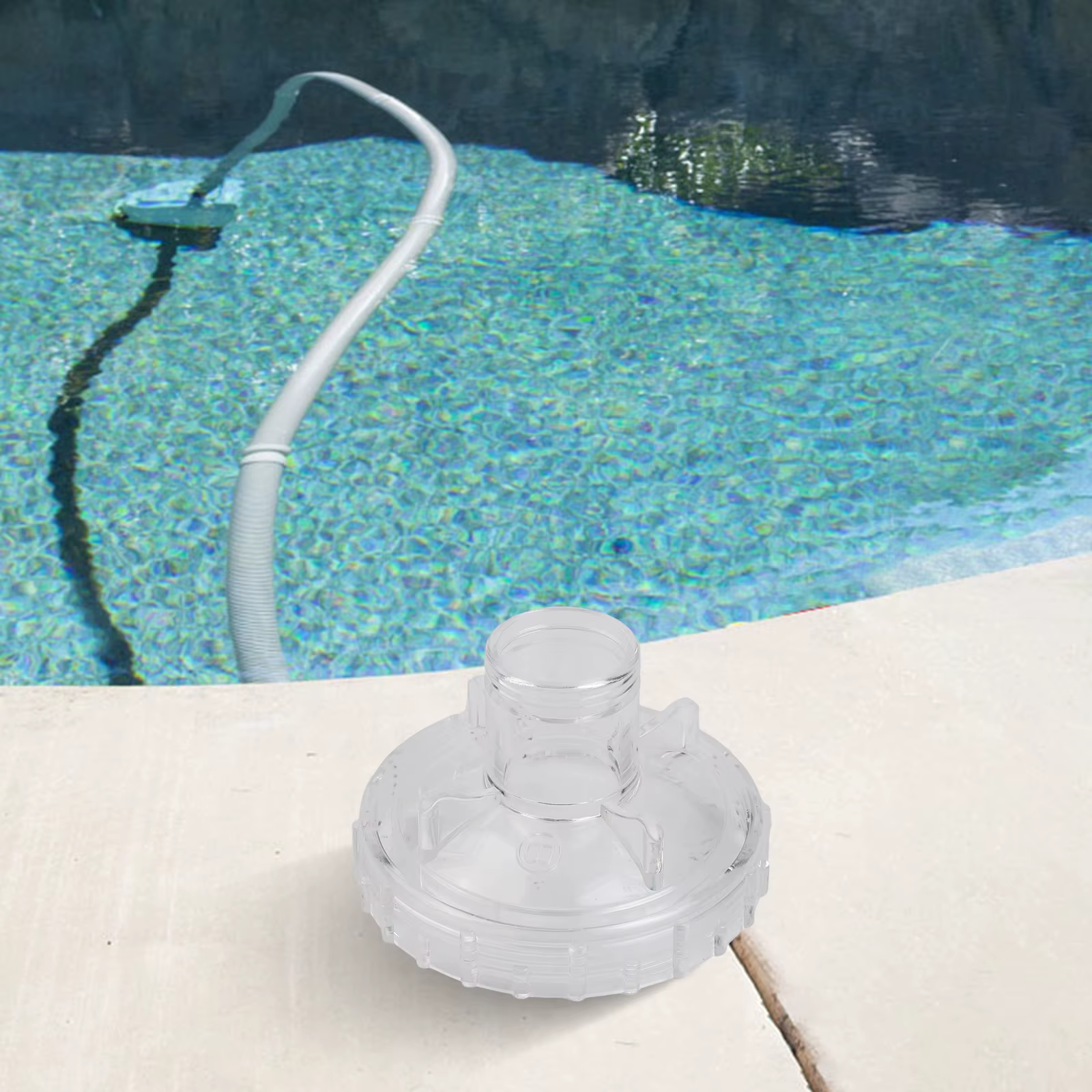 Couvercle transparent pour pompe de filtre à sable
