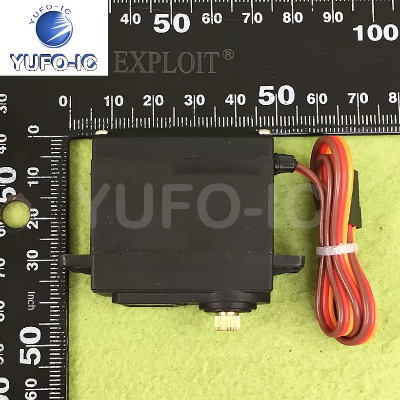Livraison gratuite 1 pièce MG995/945 – Servomoteur métallique 55G pour robot bipède/robot/voiture – Peut être utilisé comme engrenage de direction