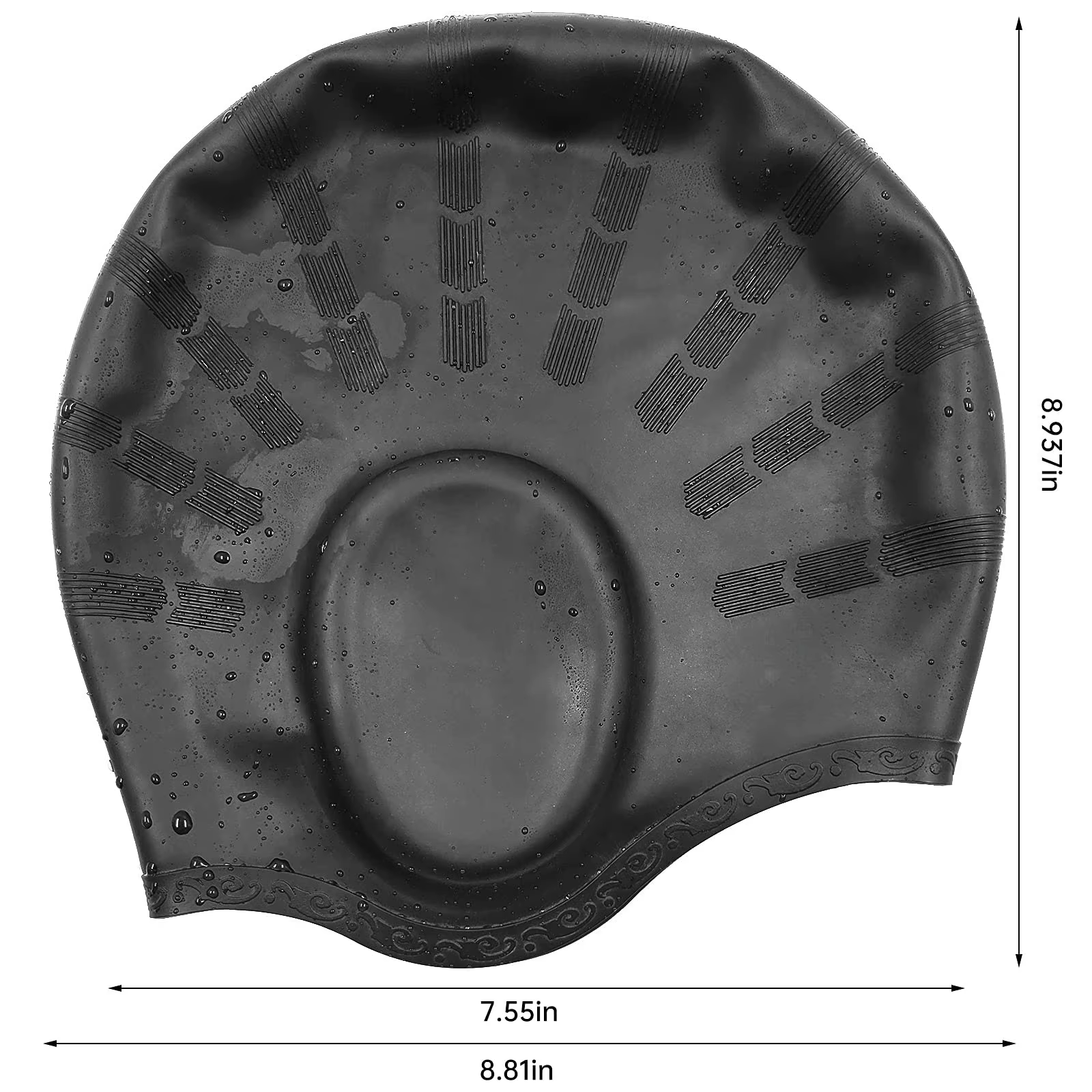 Bonnet de natation imperméable à haute élasticité