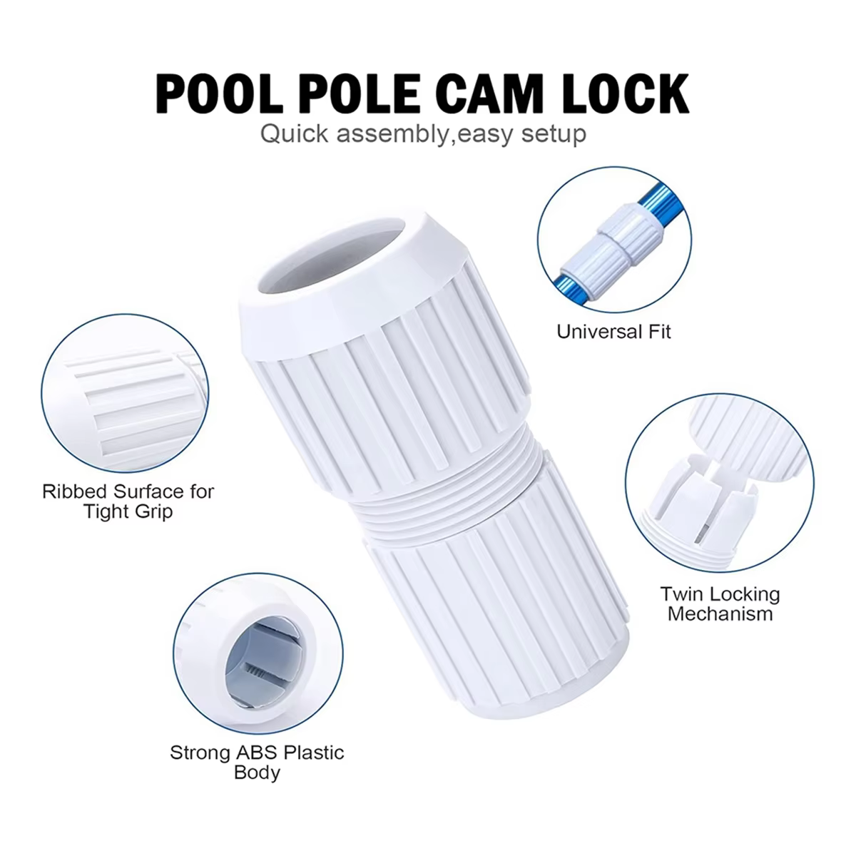 Remplacement de la came EZ Lock pour poteaux télescopiques de piscine