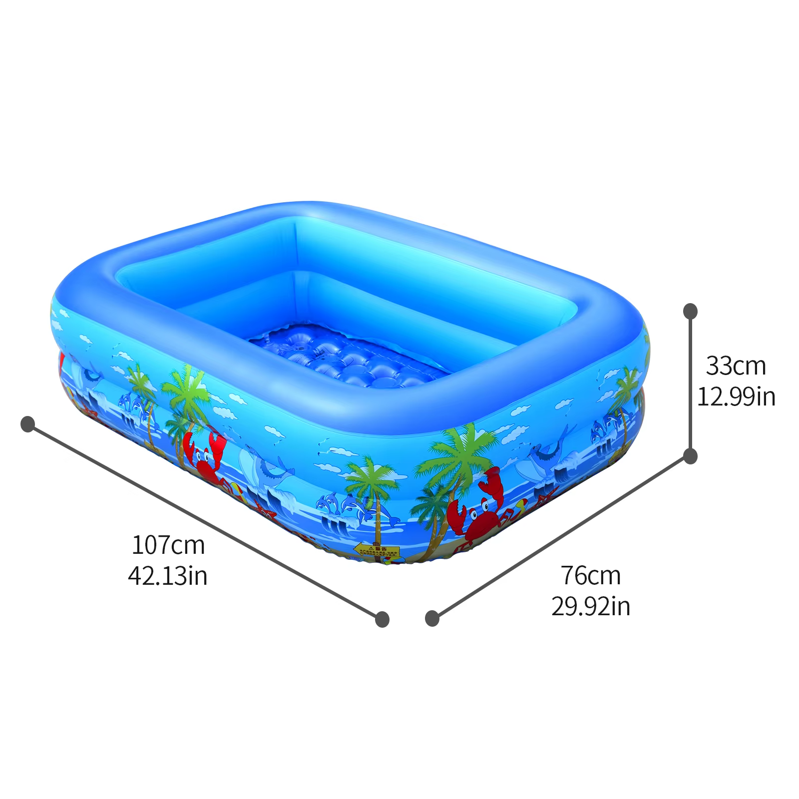 Piscine à balles gonflable pour enfants