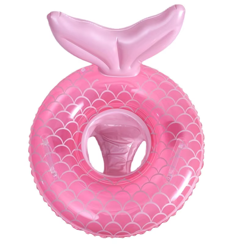 1 pièces anneau de bain sirène flotteur de piscine gonflable Tube de natation