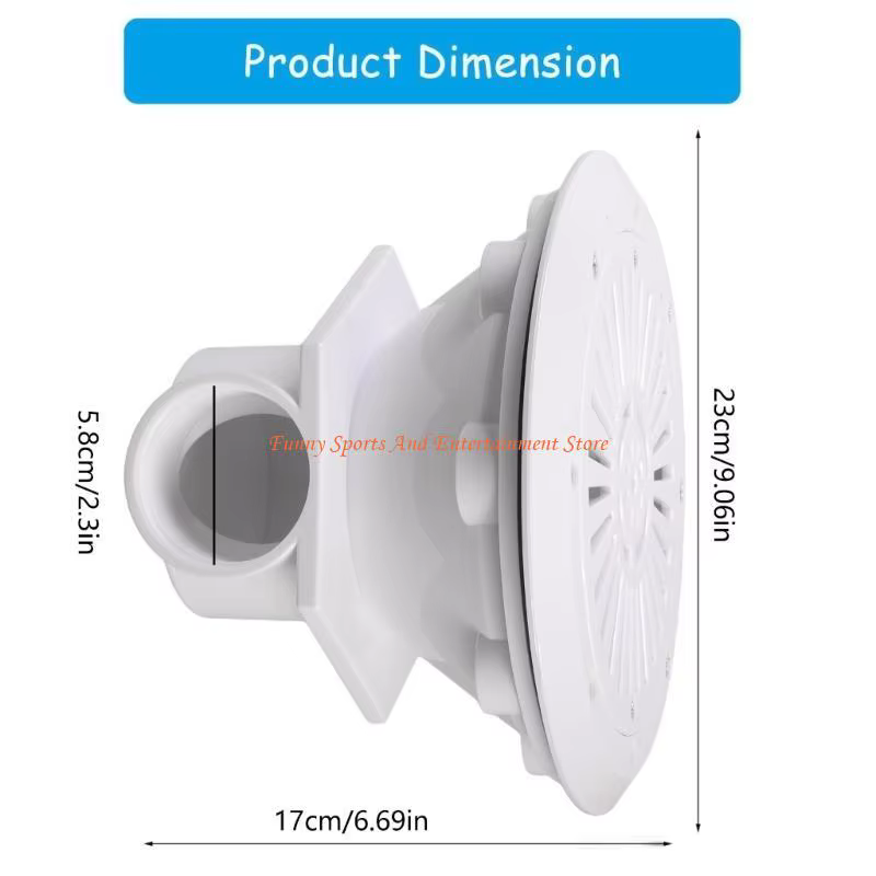 C4DE couvercle vidange piscine amovible