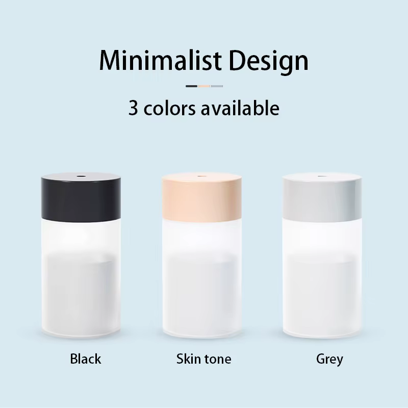 Humidificateur d'air ultrasonique USB 260ML, lampe LED, Mini diffuseur d'huile essentielle, purificateur de voiture, machine de brume d'anion aromatique avec lumière romantique