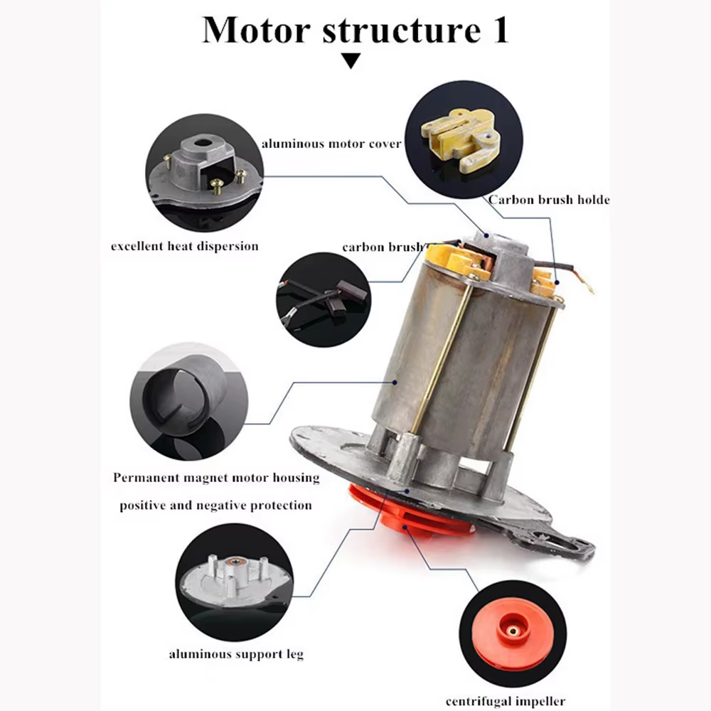 Pompe d'eau sale propre Submersible 12V 24V 180W 220W
