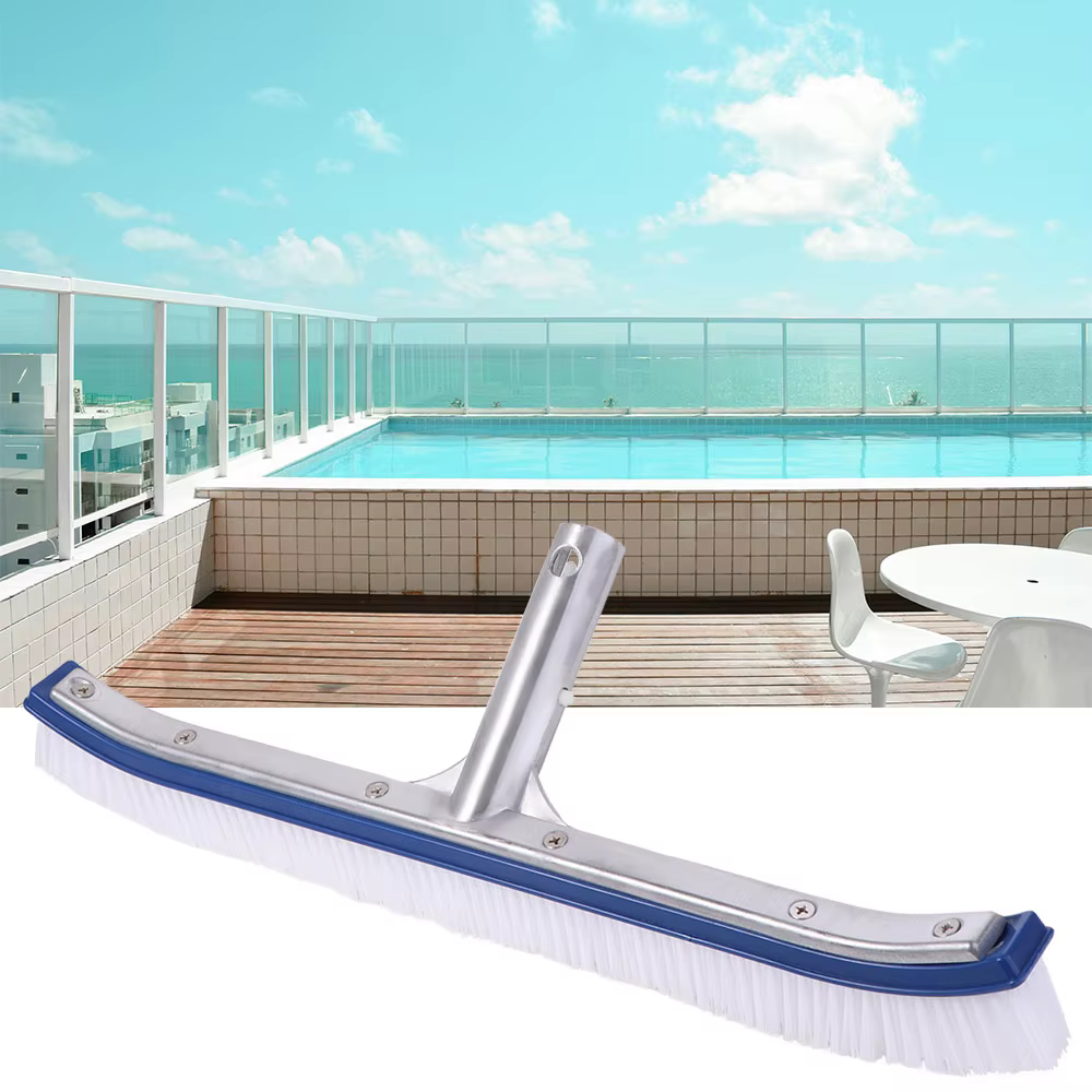 Brosse de nettoyage de piscine de 18 pouces