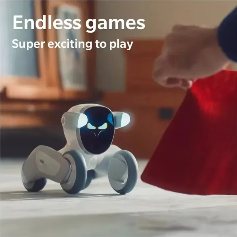 Robot vocal intelligent Loona Dogs GPT Assistant, animaux de compagnie électroniques IA, recharge automatique, multifonctionnel, robot intelligent