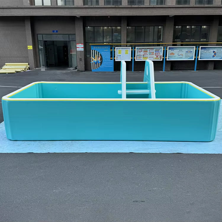 Piscine gonflable, PVC à 4 couches, piscine rectangulaire portable, 6m x 3m x 1.2m, grande piscine hors sol, piscine de jardin