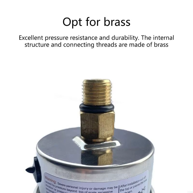 Manomètre haute précision pour système Filtration piscine