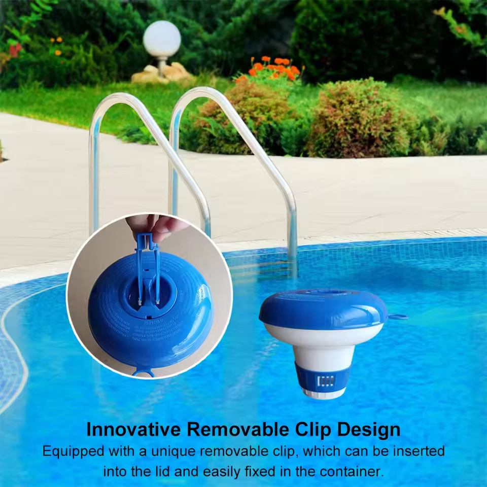 Distributeur de produits chimiques flottant pour piscine