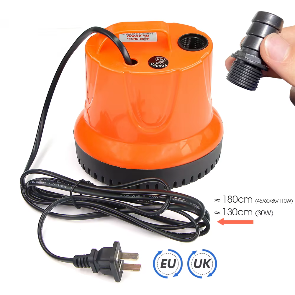 Pompe à eau d'aspiration inférieure 30W 45W 60W 85W 110W 220V
